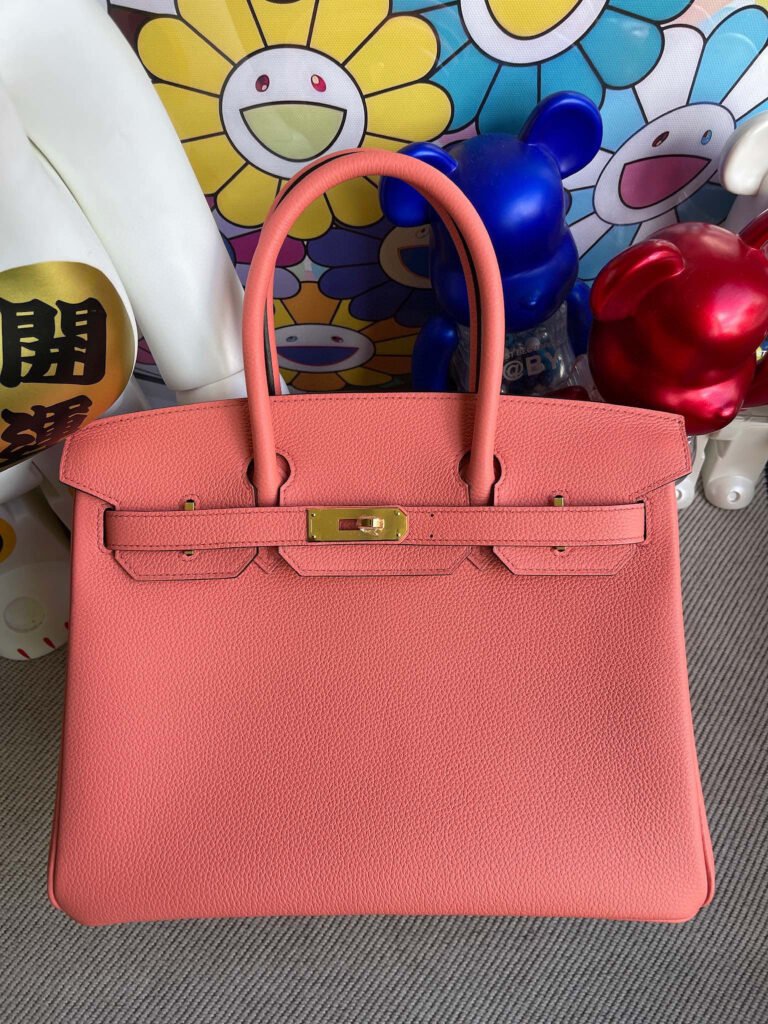 Hermes Birkin 30CM Togo Leather Gold Hardware L5 Crevette