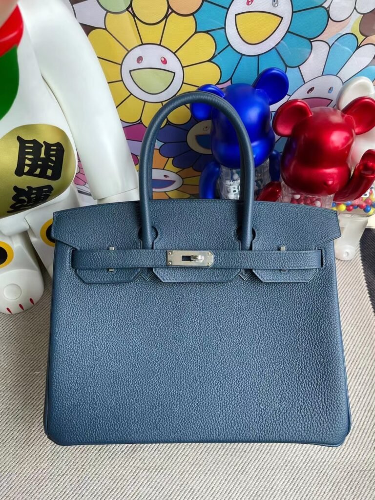 Hermès Birkin Togo S4 Dark blue 30cm
