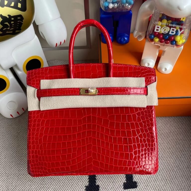 Hermès Birkin ^ Porosus Siny ck95 Braise crocodile 25cm