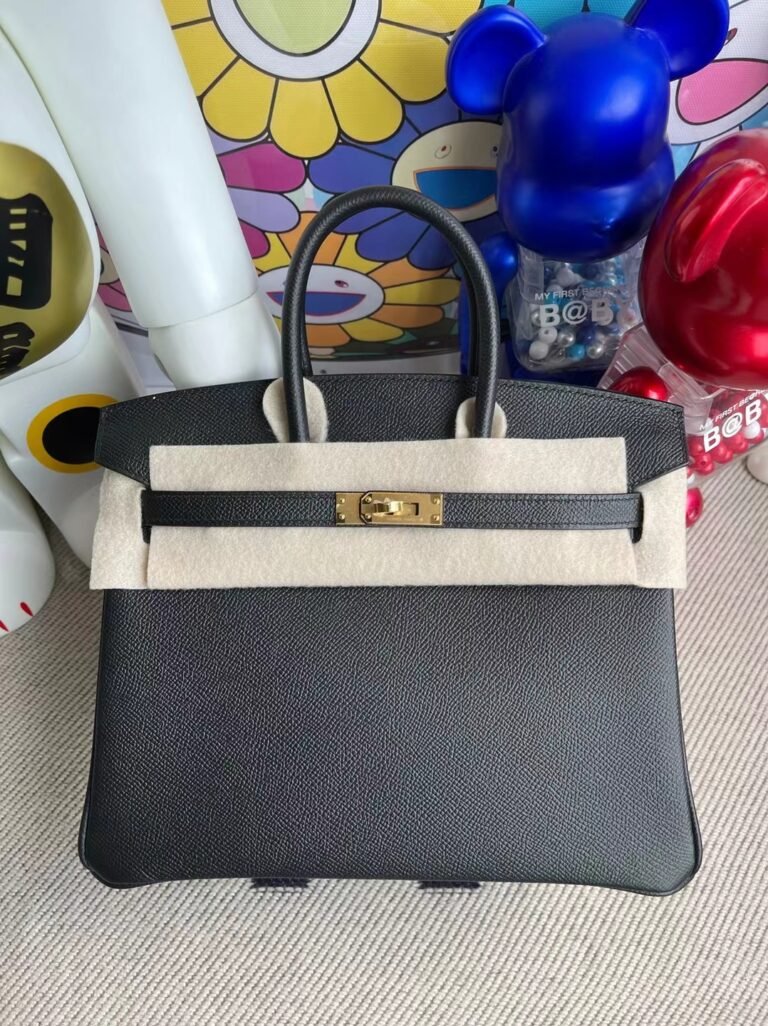 Hermès Birkin Epsom Ck89 Black 25cm