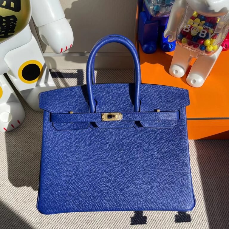 Hermès Birkin Epsom 7T Electric blue 25cm