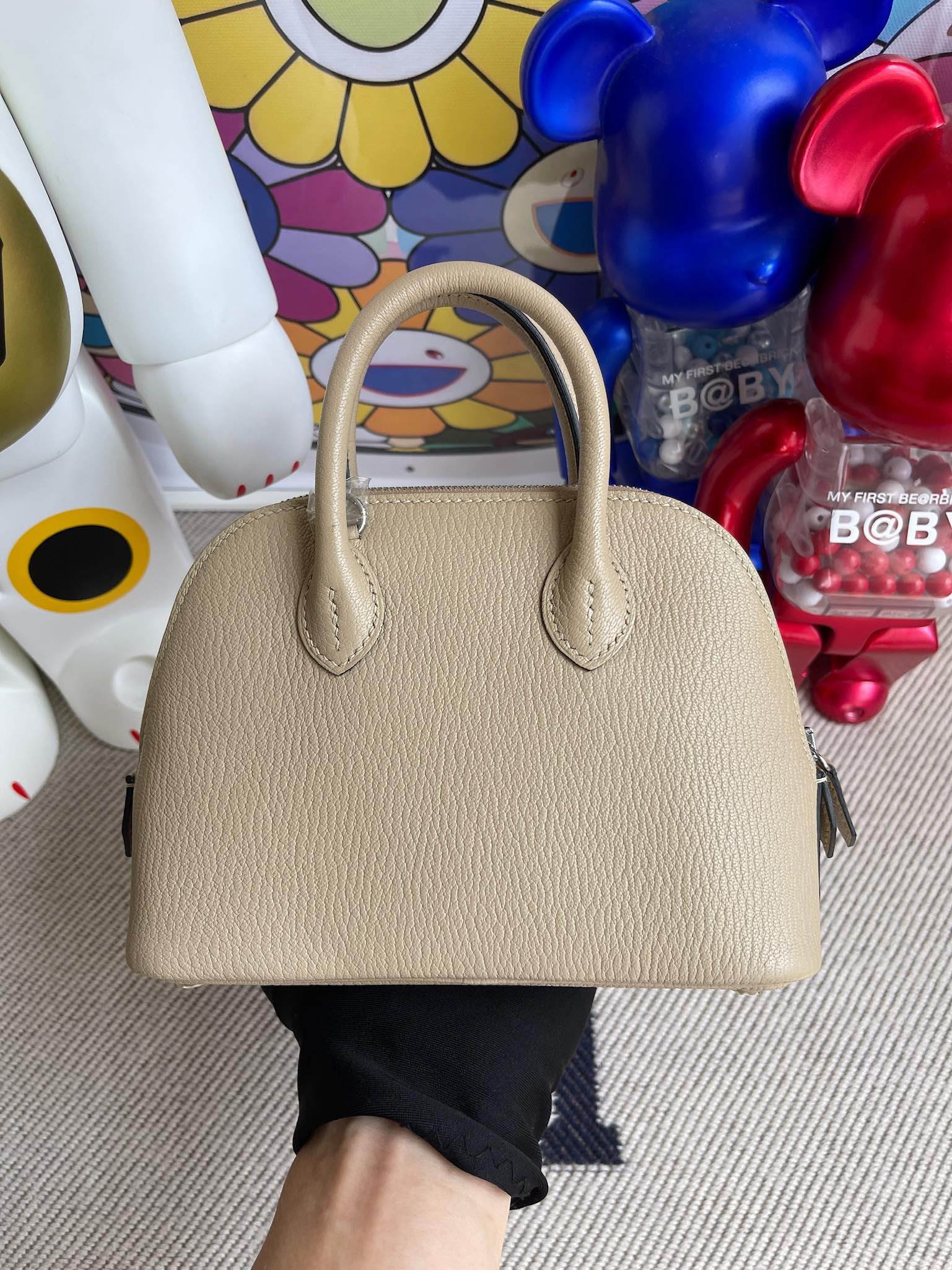 Uncle Bench Hermes Mini bolide Chevre S2 trench Silver Hardware Full Handmade