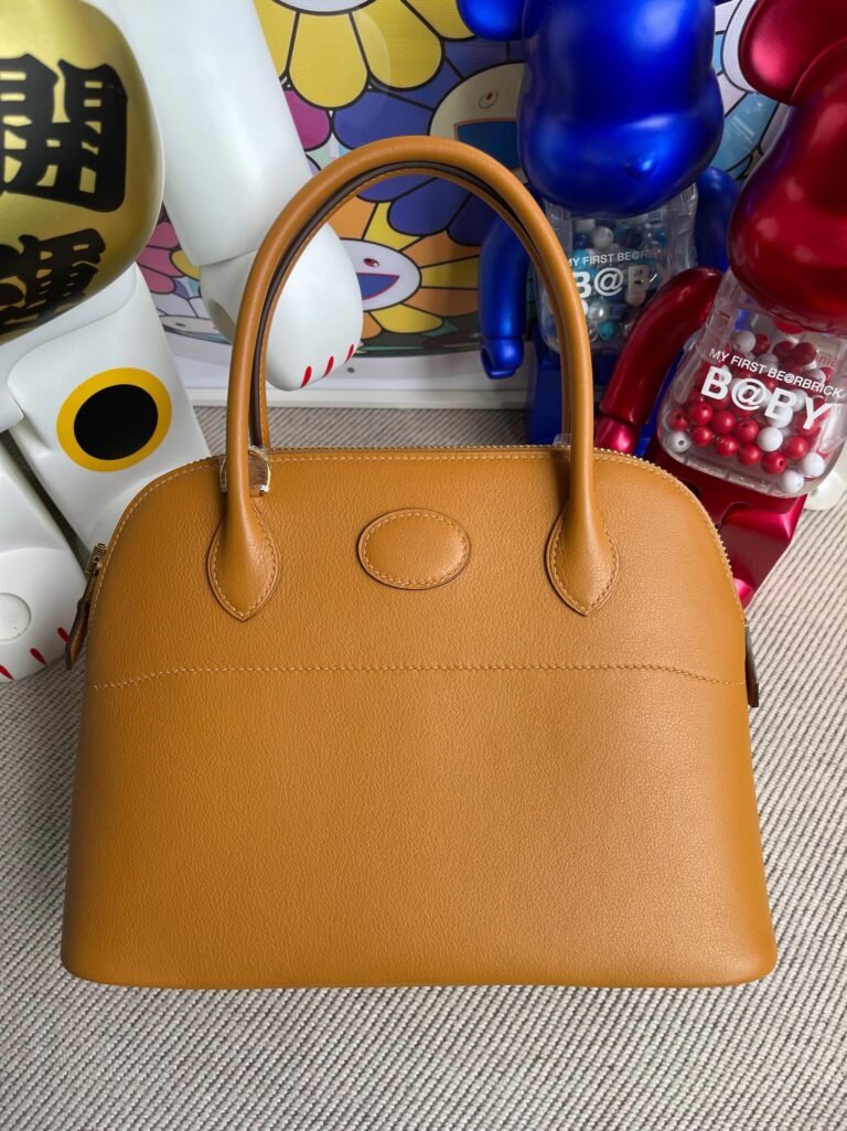 Uncle Bench Hermes Bolide Swift 2S Sesame Gold Hardware 27cm Full Handmade