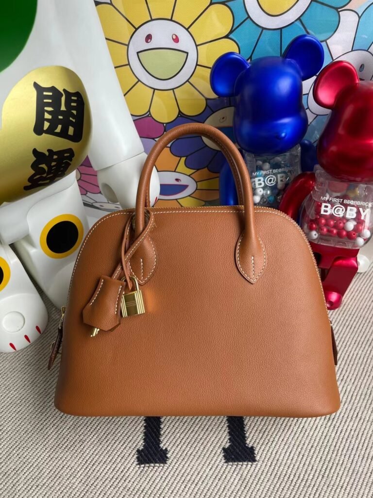 Uncle Bench Hermes Bolide evercolor ck37 Golden Gold Hardware 25cm Full Handmade