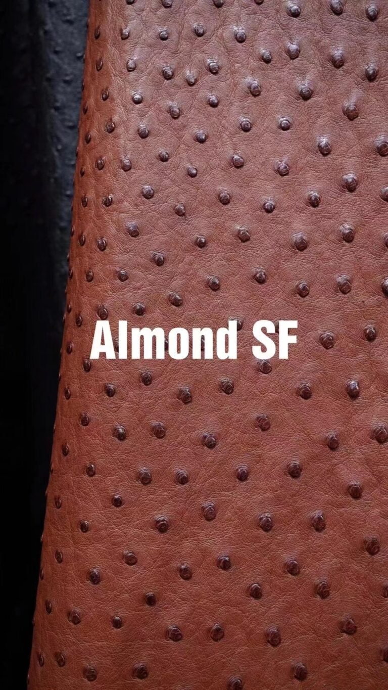 Uncle Bench Hermes Leather Ostrich Almond customized