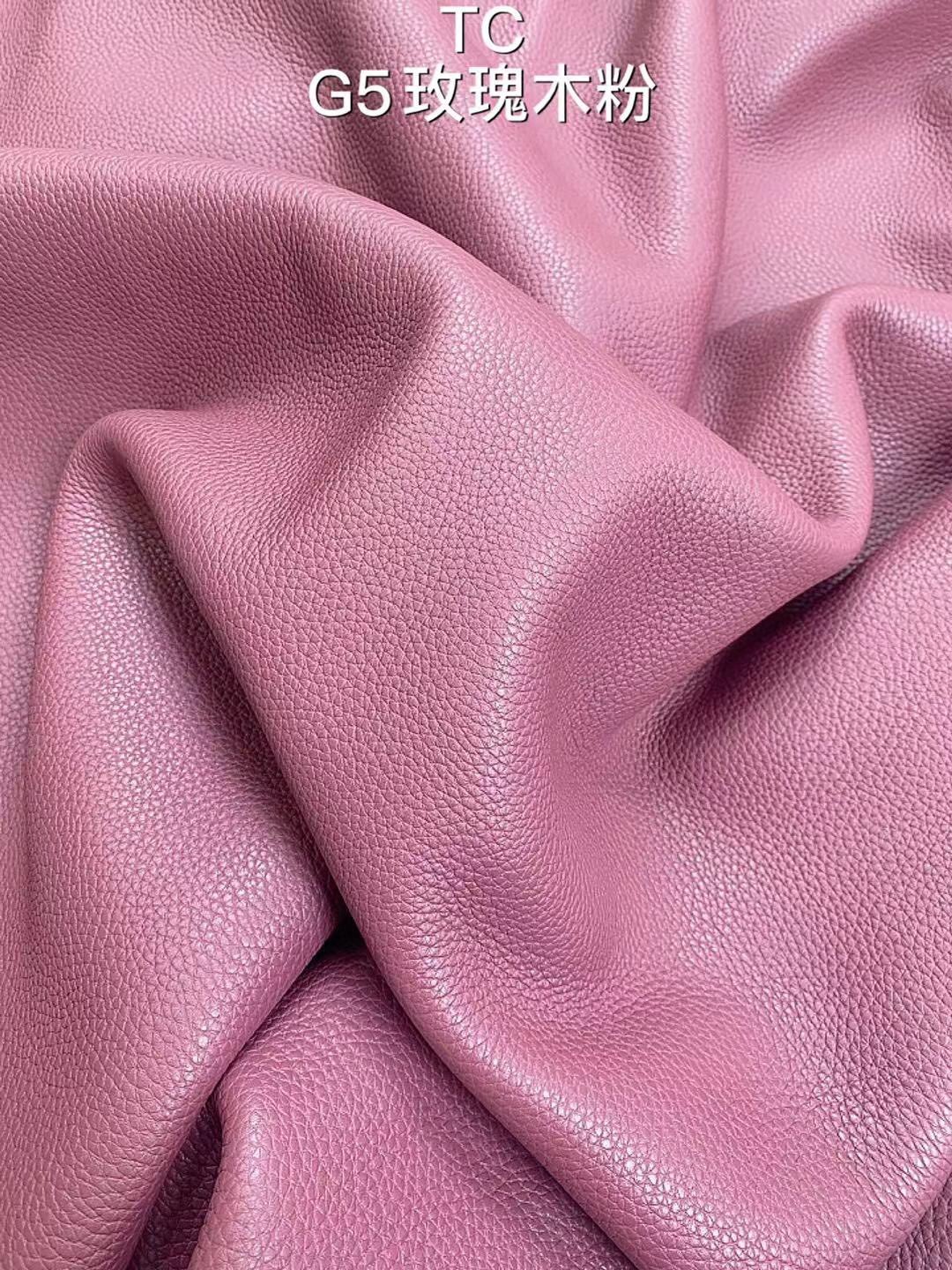 Uncle Bench Hermes Leather new G5 pink customized