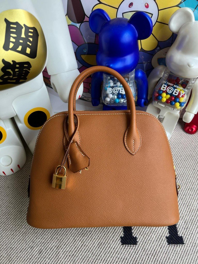 Uncle Bench Hermes Bolide Epsom ck37 Golden Gold Hardware 25cm Full Handmade