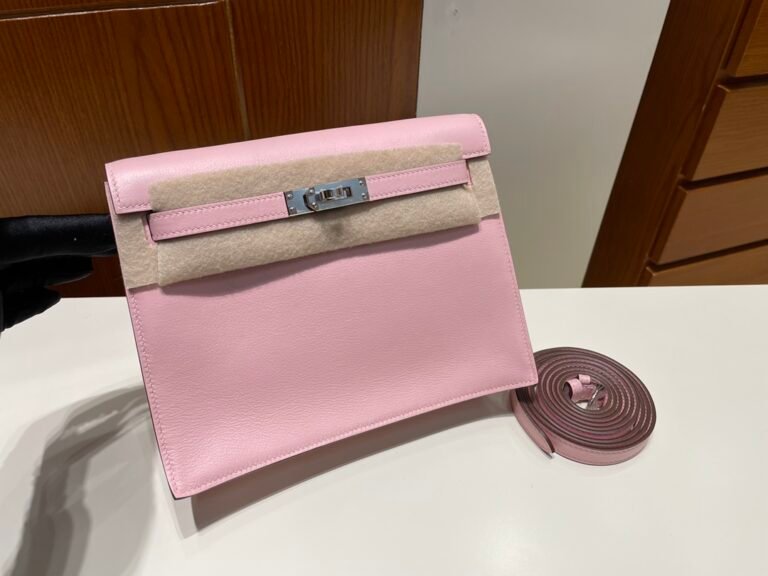 Uncle Bench Hermes Kelly danse Swift 3Q pink Silver Hardware PHW 20cm Full Handmade